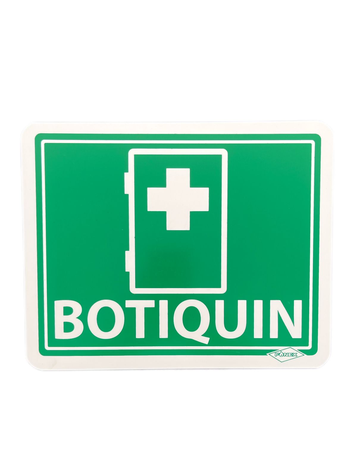 SEÑAL BOTIQUIN 20X25